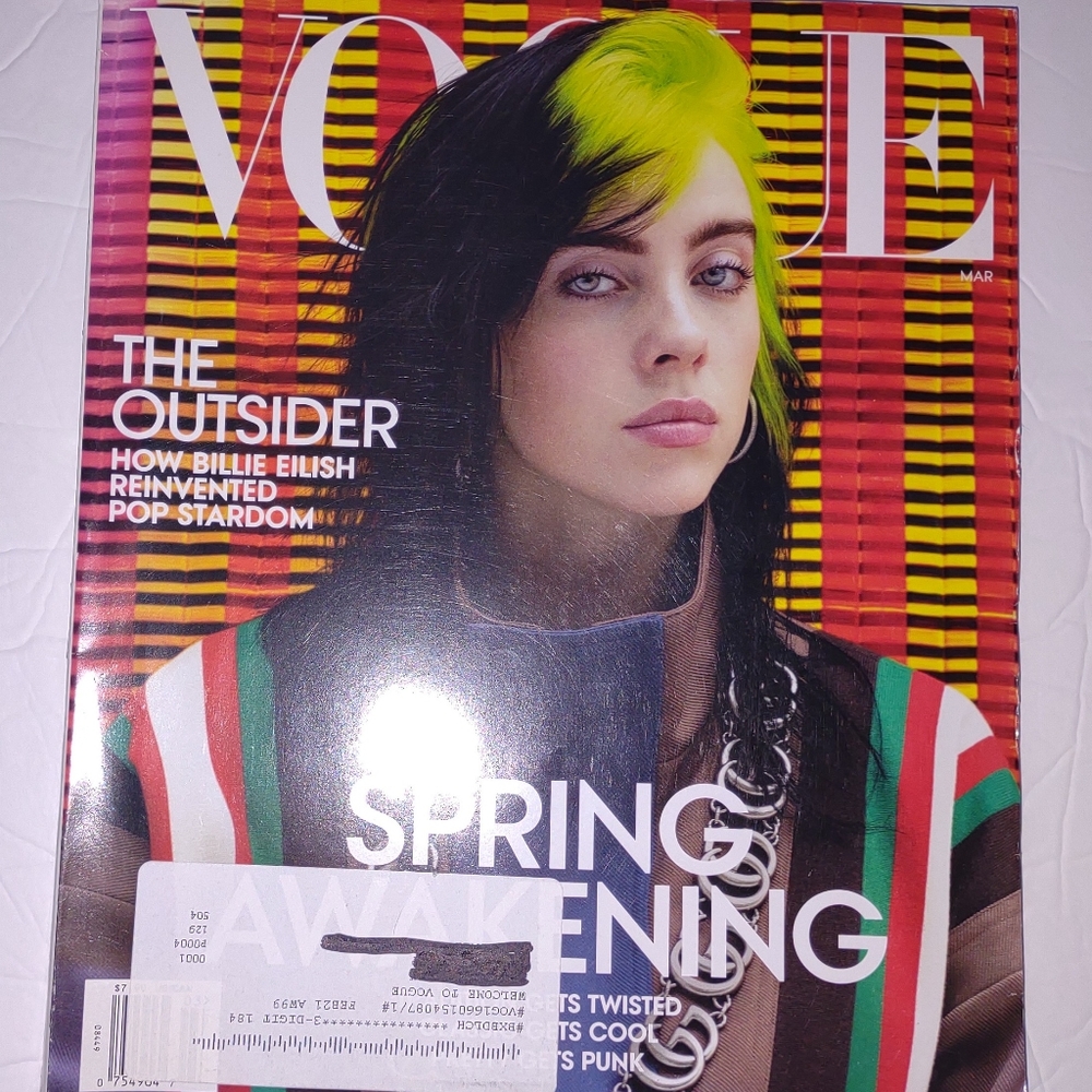 Vogue Billie Eilish Oversized Issue March 2020